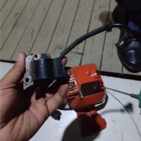 上海浦東富士華443R割灌機維修圖解，磁電機維修
