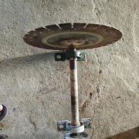 上海臨港維修一臺馬路切割機，水泥地面切割機